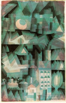  Surrealism Painting - Dream City Expressionism Bauhaus Surrealism Paul Klee